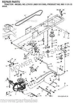 john deere lt120 belt diagram