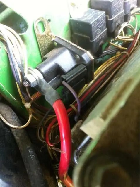 john deere lt155 starter solenoid wiring diagram