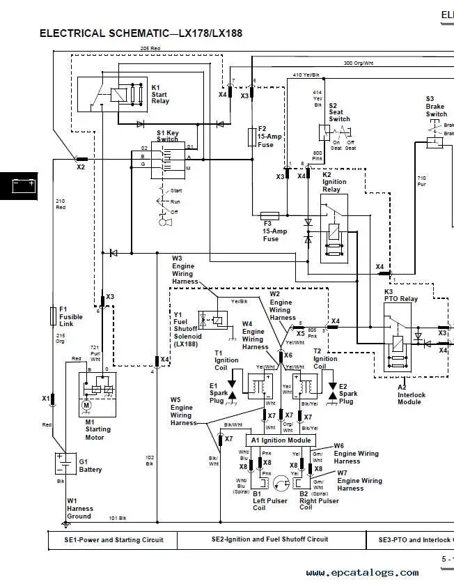 john deere lx178 mower deck belt diagram
