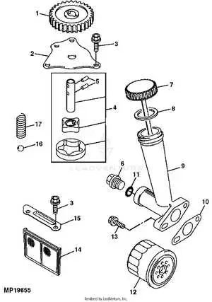 john deere lx277 engine parts diagram