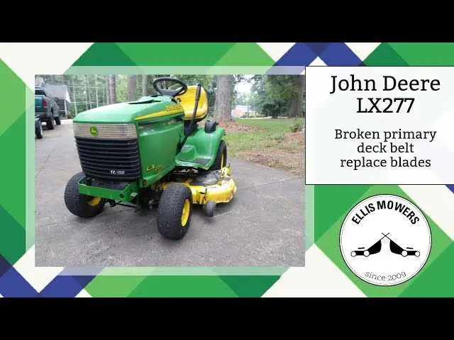 john deere lx277 steering diagram