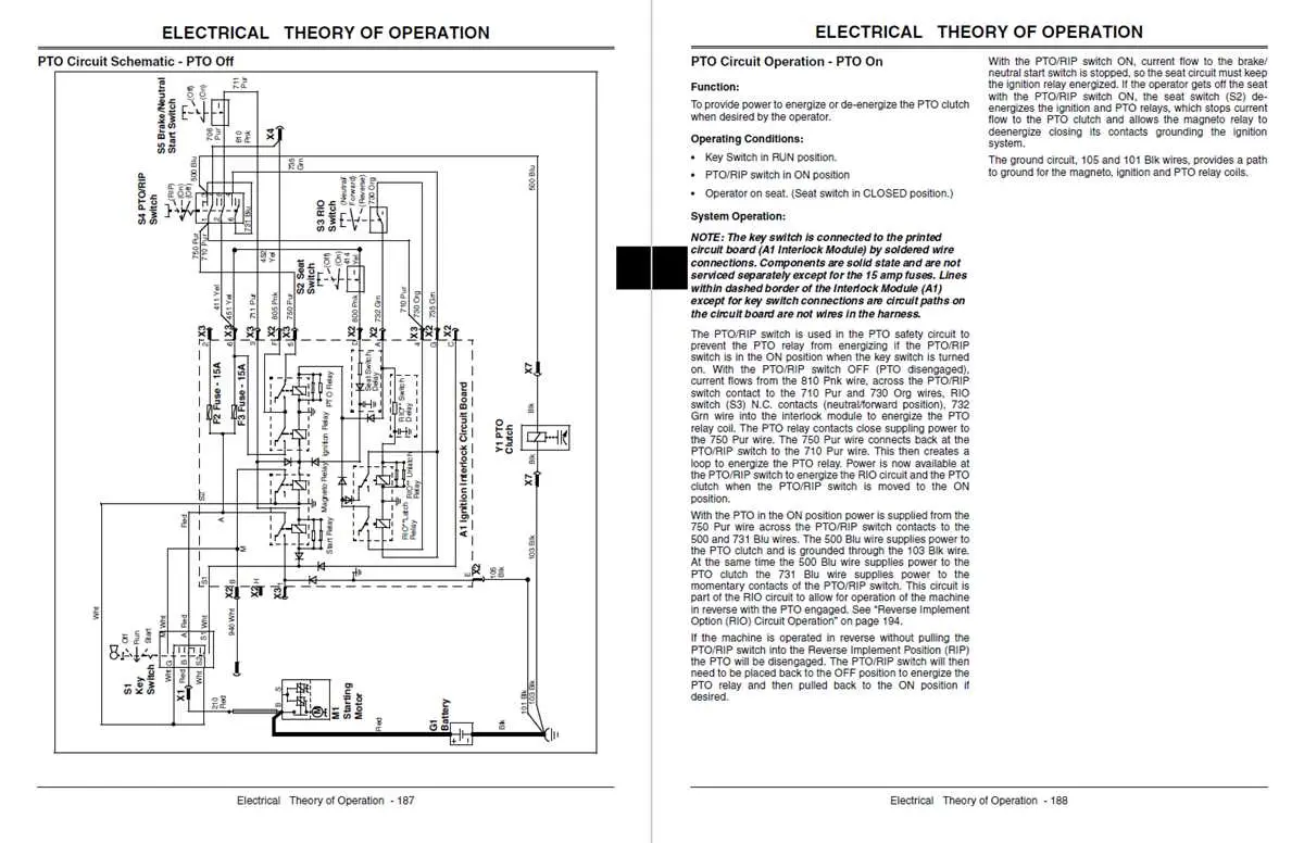 john deere lx280 brake diagram