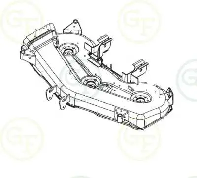 john deere lx280 deck belt diagram