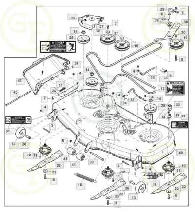 john deere lx280 wiring diagram