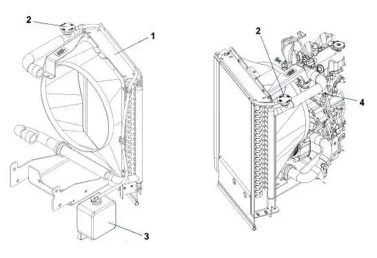 john deere model 70 cooling system diagram