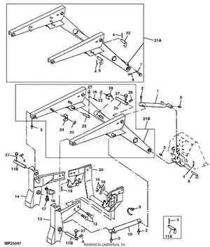 john deere model 70 loader parts diagram