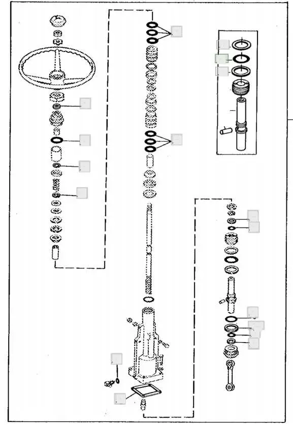 john deere model a distributor exploded diagram