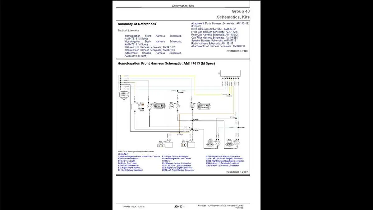 john deere mt wiring diagram