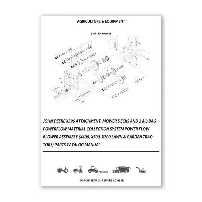 john deere parts diagram x500