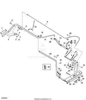 john deere plow parts diagram