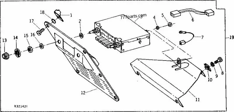 john deere r54rkb parts diagram