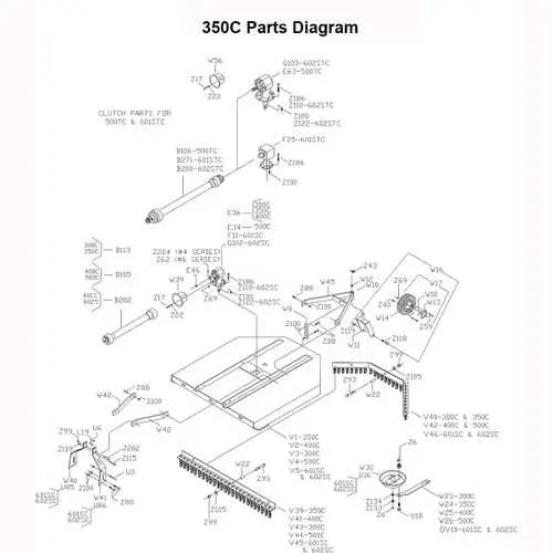john deere rcs400 parts diagram