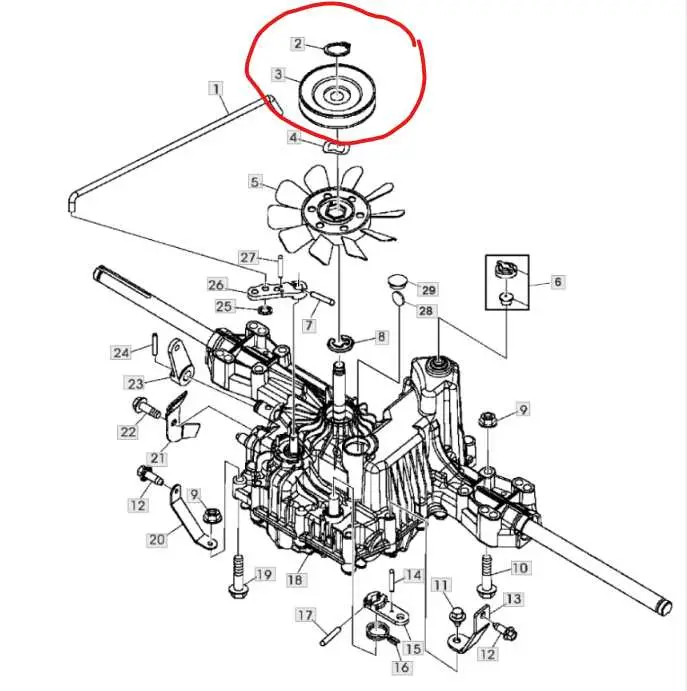 john deere rx75 transmission diagram