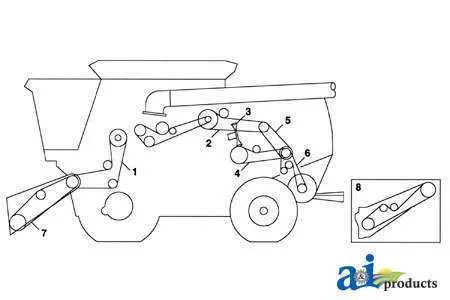 john deere s670 combine flow diagram