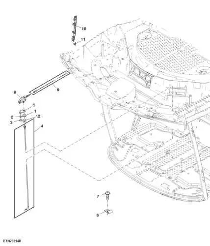 john deere s670 parts diagram