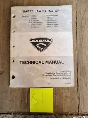 john deere sabre 1338 parts diagram