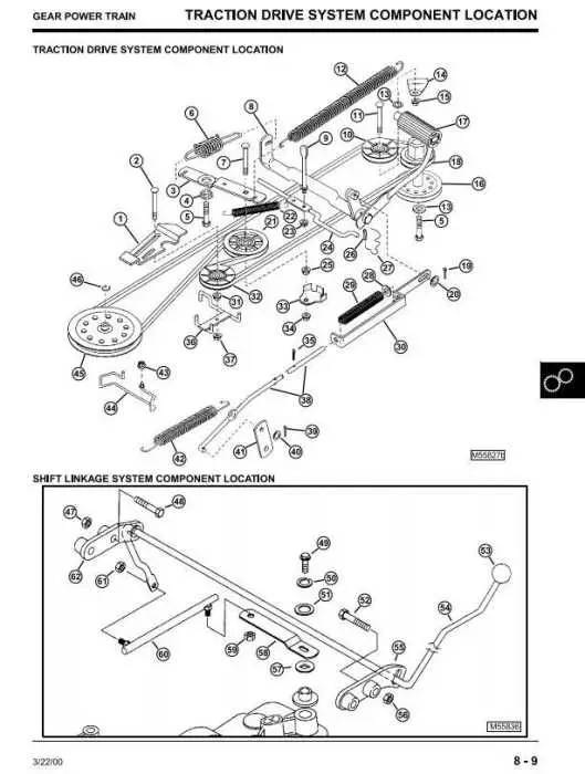 john deere sabre 1638hs parts diagram