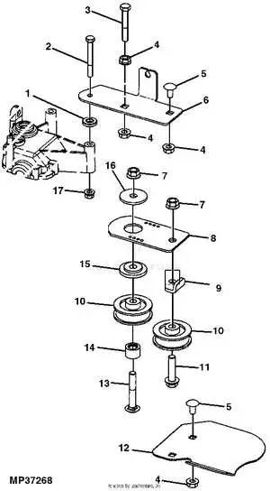 john deere skid steer belt diagram
