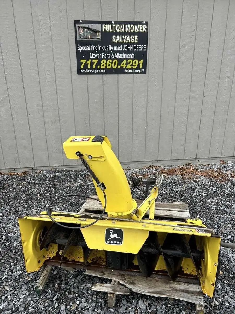 john deere snow thrower model 3250m parts diagram