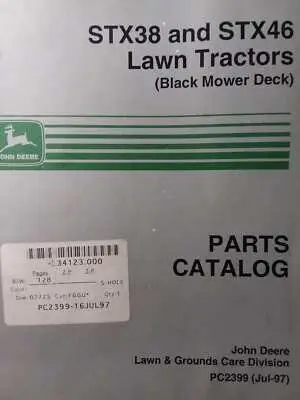 john deere stx46 parts diagram