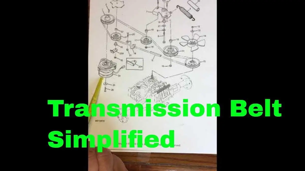 john deere transmission belt diagram for 325 tractor