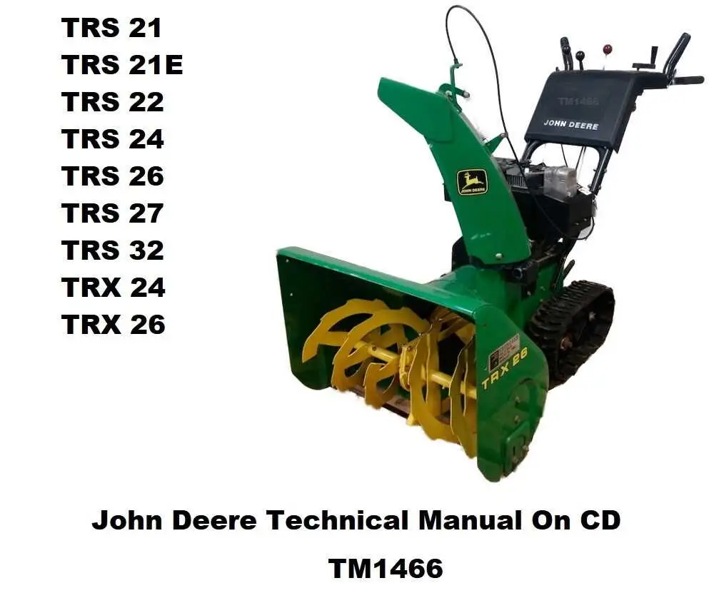 john deere trs 24 parts diagram