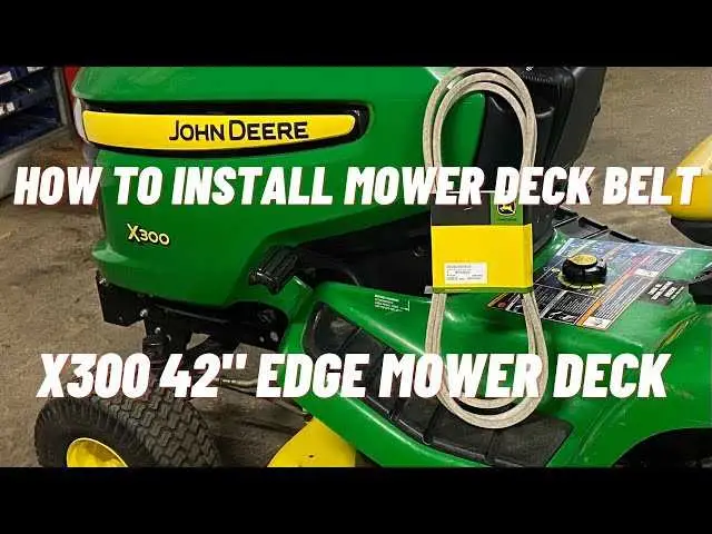 john deere x 300 belt diagram john deere x 300 belt diagram