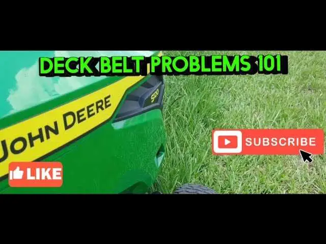 john deere x300d deck belt diagram