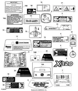 john deere x320 mulcher 48 belt diagram