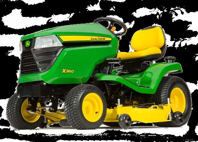 john deere x360 deck belt diagram