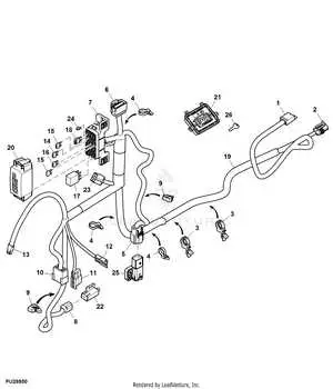 john deere x380 wiring diagram