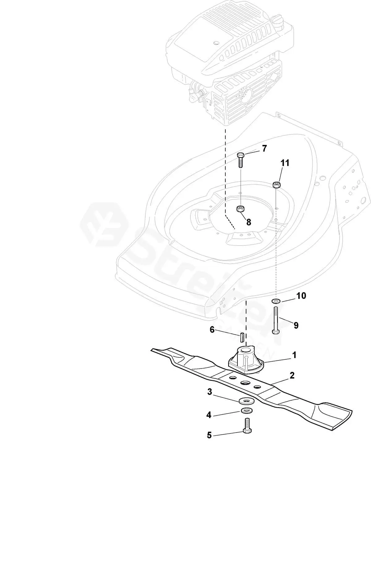 john deere x390 48 belt diagram