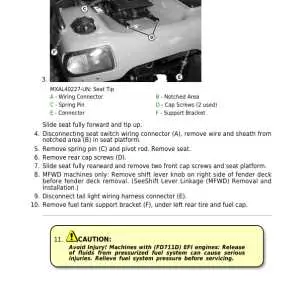 john deere x728 wiring diagram
