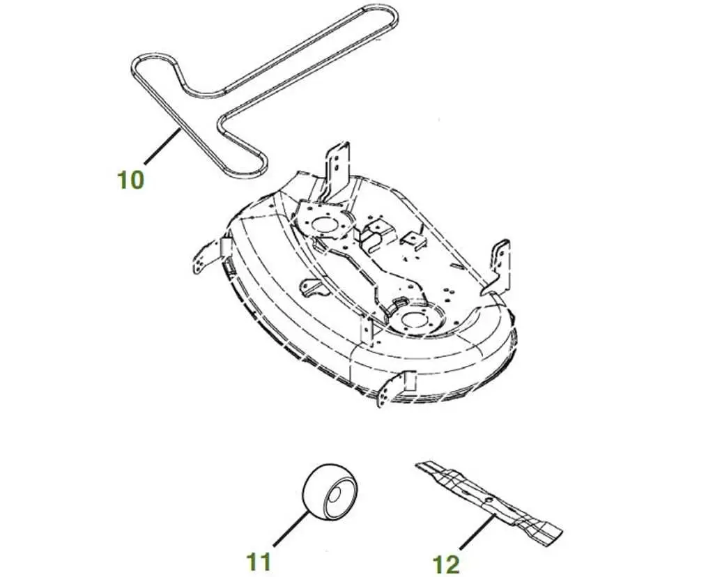 john deere z235 belt diagram