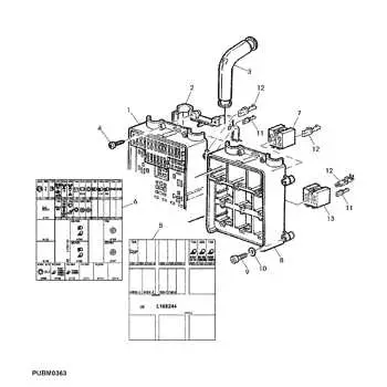 john deere z335e fuse box diagram pdf
