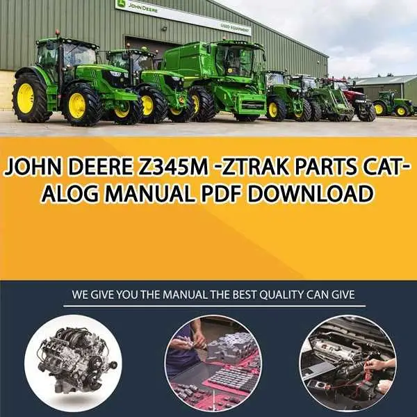 john deere z345m parts diagram