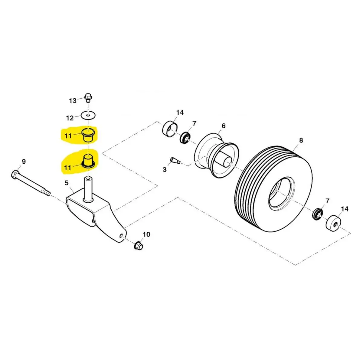 john deere z355e deck diagram