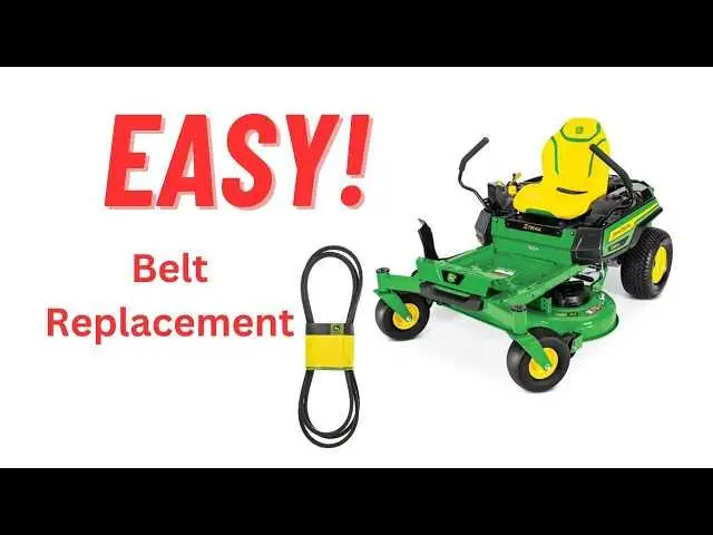 john deere z355e drive belt diagram