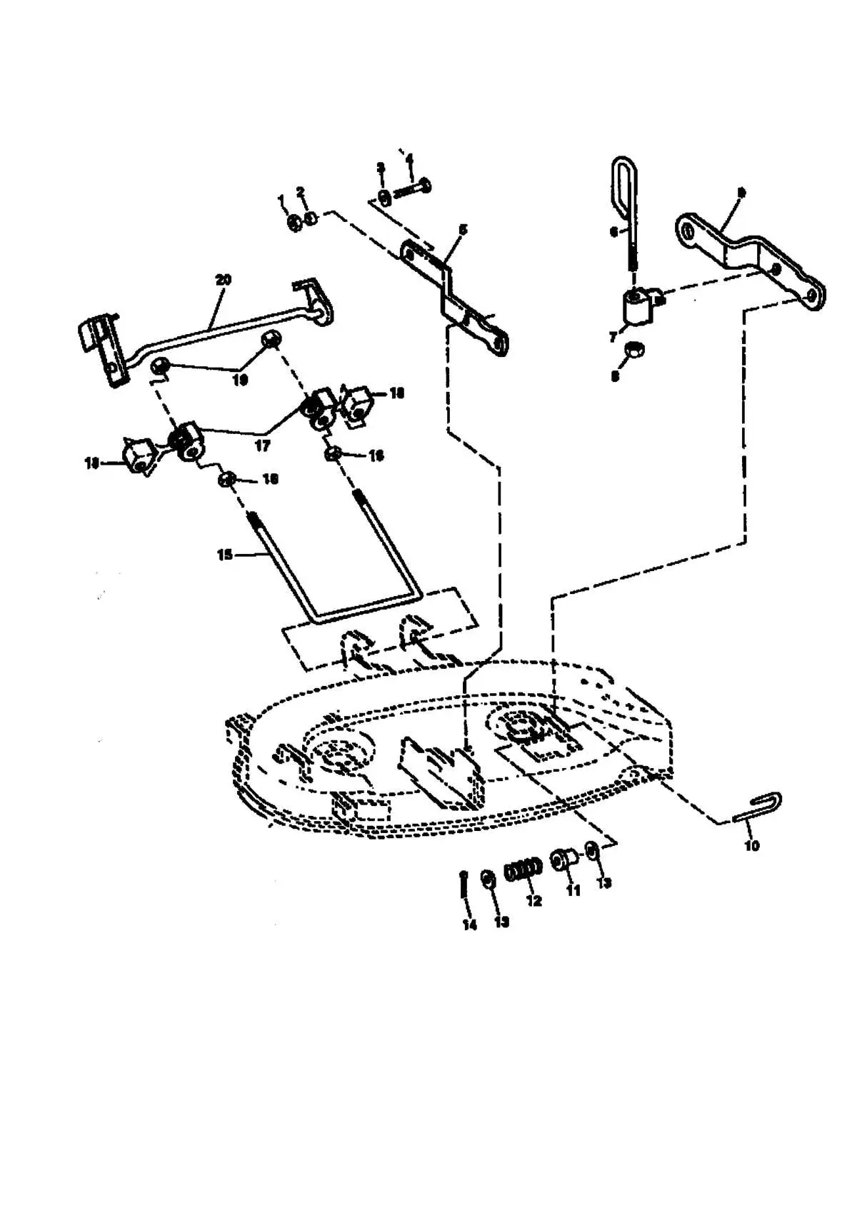 john deere z425 48c parts diagram