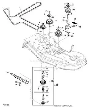 john deere z425 engine diagram