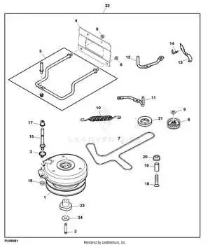 john deere z920a drive belt diagram