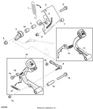 john deere z920a parts diagram deck lift