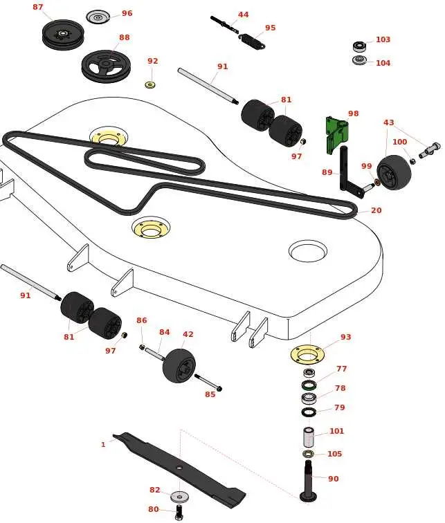 john deere z950a parts diagram john deere z950a parts diagram