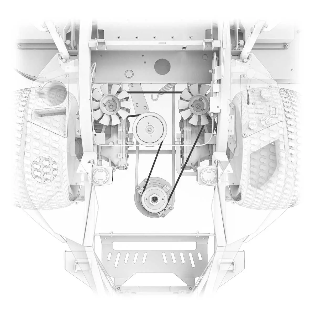 john deere zero turn belt diagram