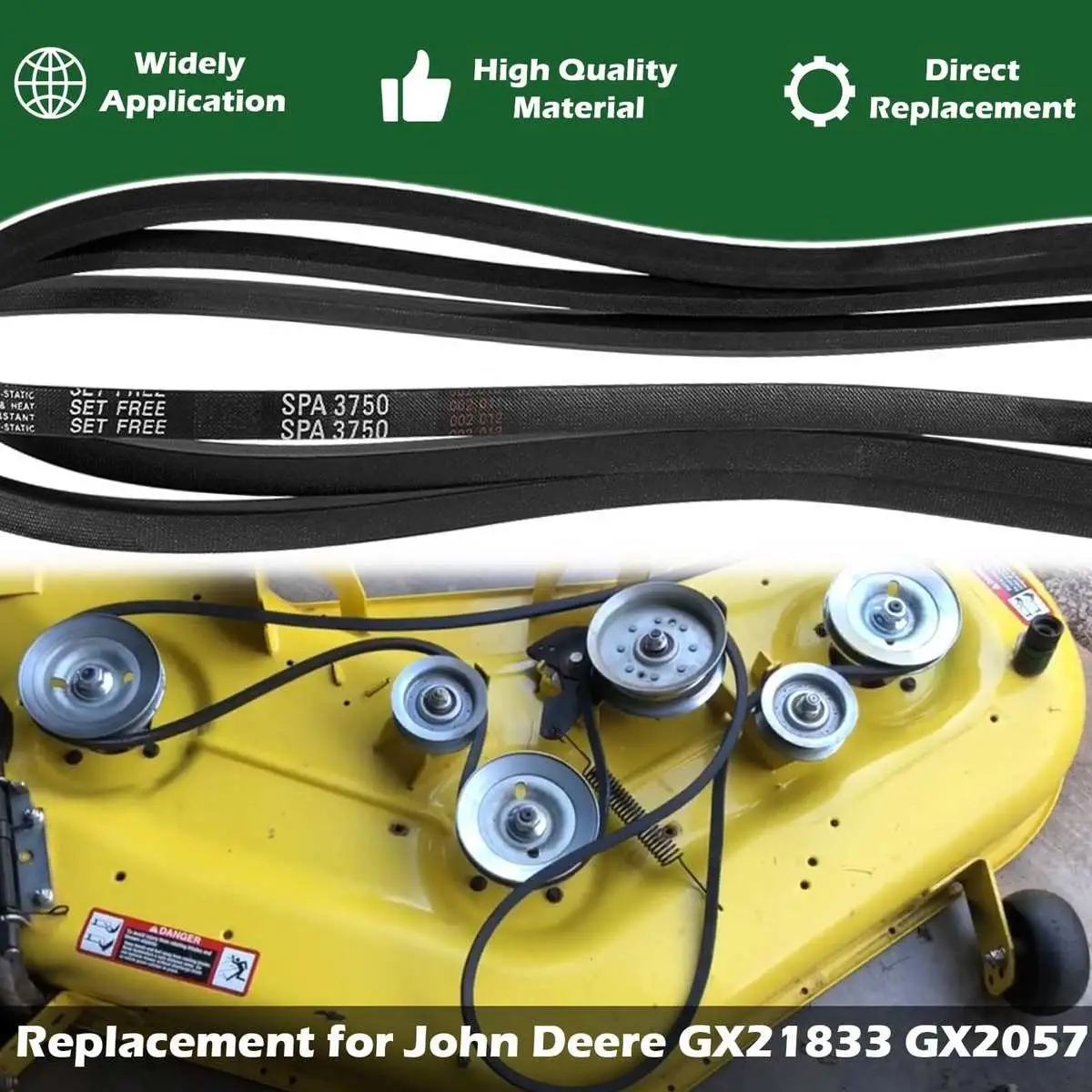 la145 john deere belt diagram