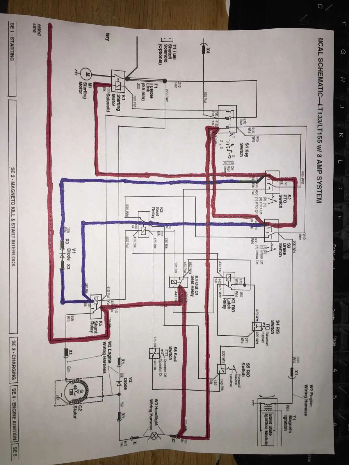lt155 john deere parts diagram