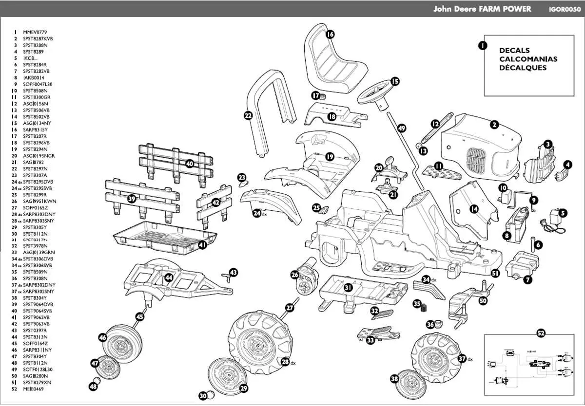 parts diagram john deere 345