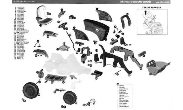 peg perego john deere gator parts diagram peg perego john deere gator parts diagram