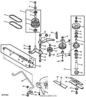 pictorial diagram of john deere 325 drive belt