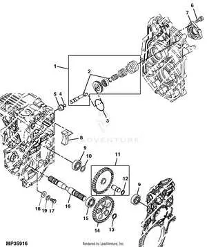 pto clutch john deere 425 diagram